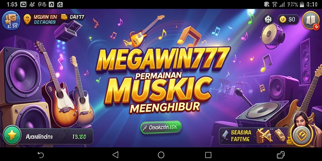 Tampilan gameplay MEGAWIN777 yang seru dan interaktif.