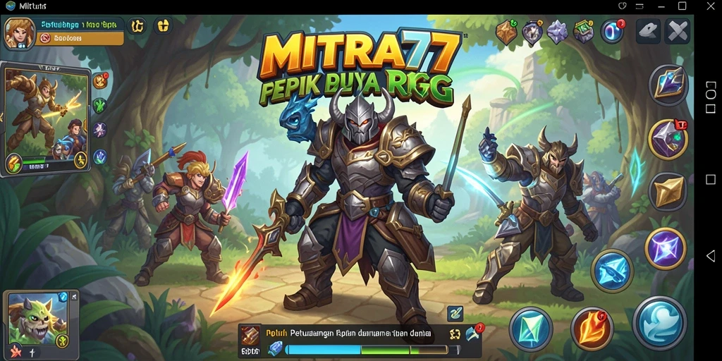 Gameplay seru dan grafis menawan di MITRA77