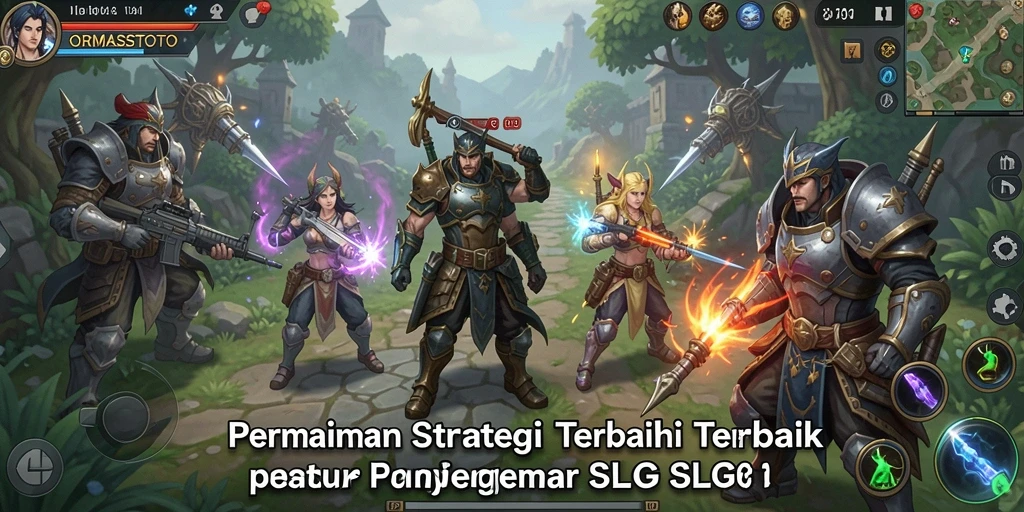 Tampilan menarik dalam gameplay SLG yang menantang.