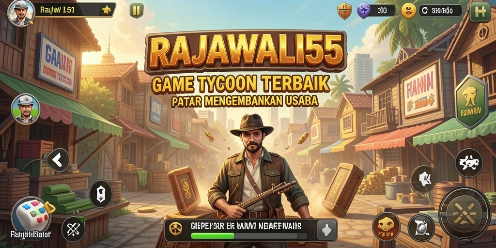 Tampilan menarik gameplay RAJAWALI55 dengan berbagai jenis usaha.