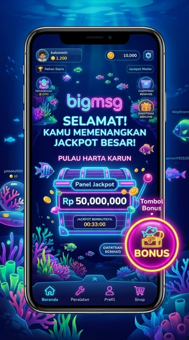 Screenshot proses unduh aplikasi di bigmsg, menunjukkan kecepatan yang mengagumkan.